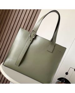 LOEWE Buckle horizontal tote in classic calfskin