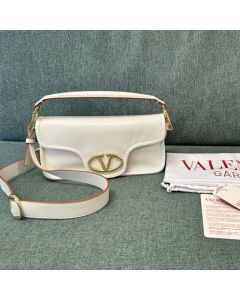 Valentino VLOGO 1960 NAPPA LEATHER SHOULDER BAG