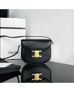 Celine BESACE CLEA IN SHINY CALFSKIN