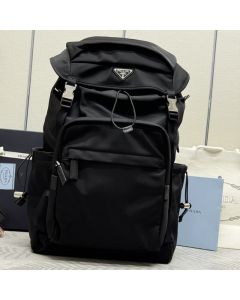 Prada Re-Nylon and Saffiano leather backpack