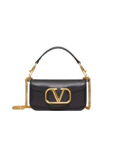 VALENTINO GARAVANI LOCÒ SMALL SHOULDER BAG IN CALFSKIN