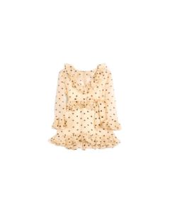 Valentino SHORT DRESS IN ORGANZA WITH POLKA DOT PRINT