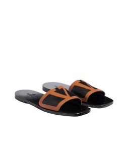 Valentino VIVA SUPERSTAR SLIDE SANDAL IN NAPPA LEATHER
