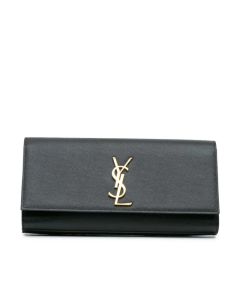 YSL KATE CLUTCH IN GRAIN DE POUDRE EMBOSSED LEATHER