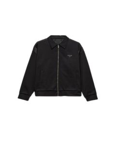 Prada Technical fleece cardigan with duchesse details