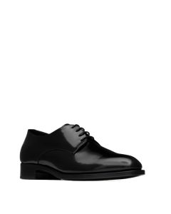YSL ADRIEN derbies in glazed leather