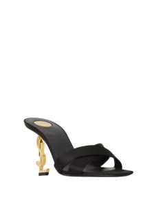 YSL OPYUM mules in satin crepe