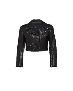Prada Nappa leather biker jacket