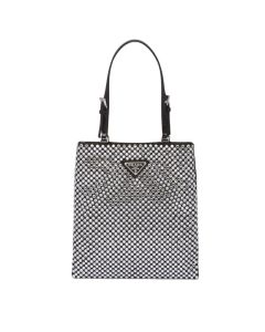 Prada Satin handbag with crystals