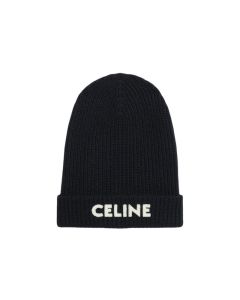 CELINE BEANIE IN RIBBED WOOL