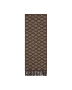 Celine scarf in monogram cashmere