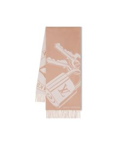LV Lock And Keys Scarf