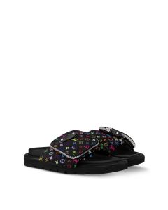 LV x TM Pool Pillow Flat Comfort Mule