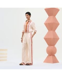 Hermès "Coaching Deja Vu" pants