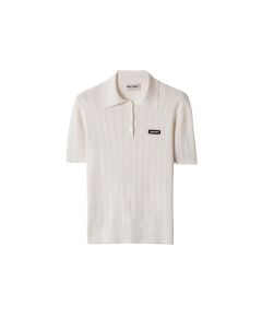 MIU MIU Cashmere and silk polo sweater
