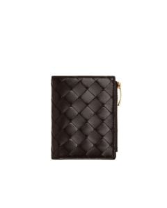 Bottega Veneta Intrecciato Small Bi-Fold Wallet