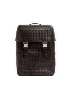 Bottega Veneta Intrecciato Flap Backpack