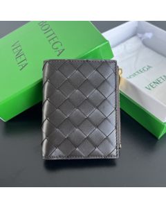 Bottega Veneta Intrecciato Small Bi-Fold Wallet