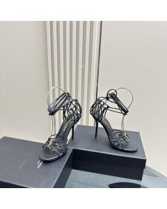 YSL BABYLONE sandals in smooth leather