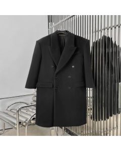 YSL coat in wool and cashmere