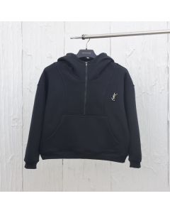 YSL Saint Laurent Half-Zip Hoodie