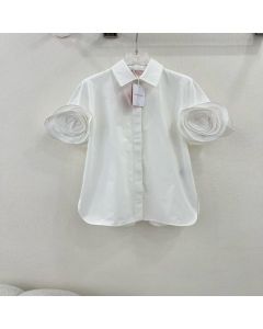 Valentino COMPACT POPELINE BLOUSE