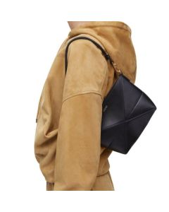 LOEWE Puzzle Fold pouch in shiny nappa calfskin