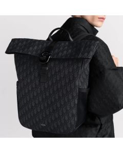 Dior 8 Roll Top Backpack