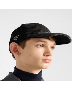 Prada Corduroy baseball cap