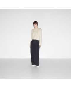 Gucci Wool and lamé check jacquard cardigan
