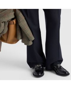 Prada Brushed leather loafers