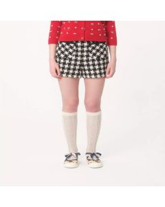 Valentino DAMIER LIGHT TWEED SHORTS