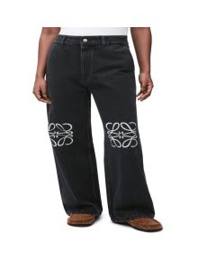 LOEWE Anagram baggy jeans in denim