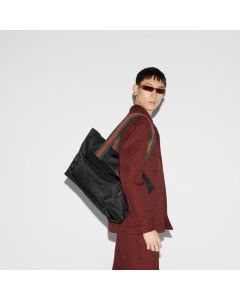 Large tote bag with Gucci logo