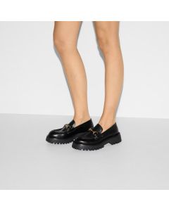Gucci Women's lug sole loafer with Horsebit