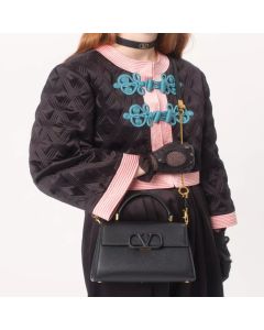 Valentino SMALL VSLING GRAINY CALFSKIN HANDBAG