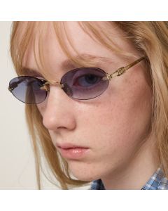 Miu Miu Logo sunglasses