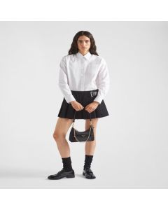 Prada Re-Nylon and brushed leather mini-bag