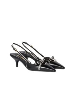 MIU MIU Nappa leather slingback pumps