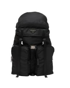 Prada Re-Nylon and Saffiano leather backpack
