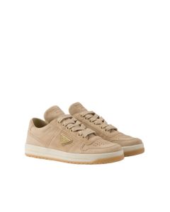 Prada Downtown suede sneakers