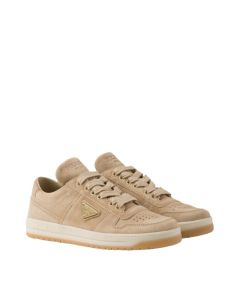 Prada Downtown suede sneakers