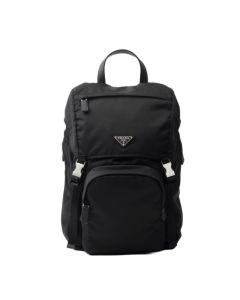 Prada Re-Nylon and Saffiano leather backpack