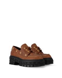 LV Record Boat Shoe