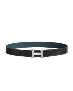 Hermès 5382 Faubourg belt buckle & Reversible leather strap 32 mm