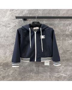 Celine blouson Triomphe jacket in double faced cashmere
