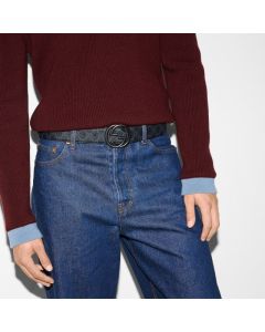 Gucci GG belt with Interlocking G buckle