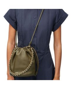 LOEWE Flamenco purse bucket in mellow nappa lambskin