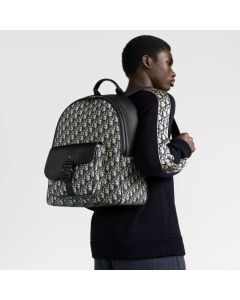Dior Saddle Zip Backpack