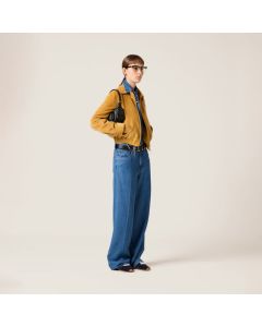 MIU MIU Five-pocket denim jeans